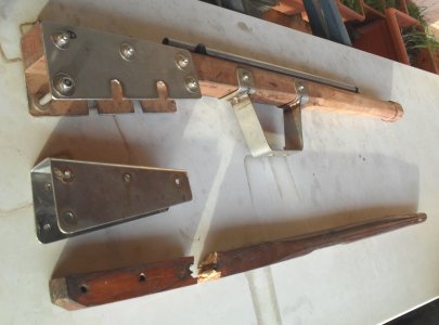 L'ancienne et la nouvelle barrre - Vue Droite