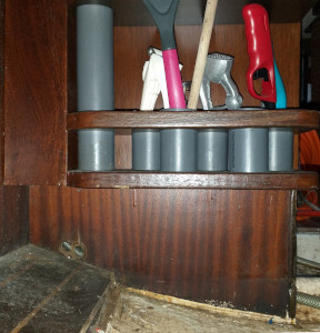 Panneau à couverts : bas