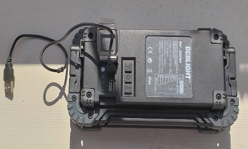 Spot de dos avec son fil de recharge