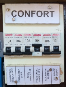 Disjoncteur Confort de Table à Cartes