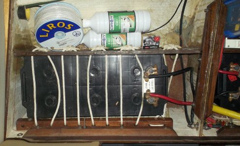 Batterie service avant