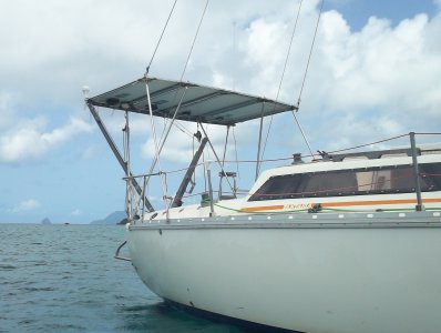 Panneaux solaires Vue latérale D