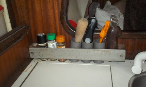 Glacière d'origine vue de dessus