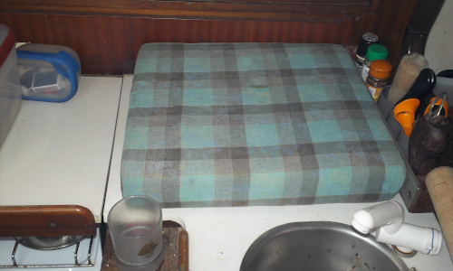 Glacière d'origine et son coussin isolant