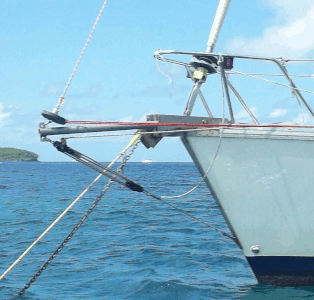 Bout dehors à poste pour Gennaker