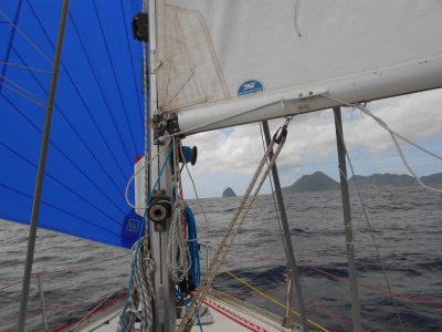 Bateau sous Gennaker