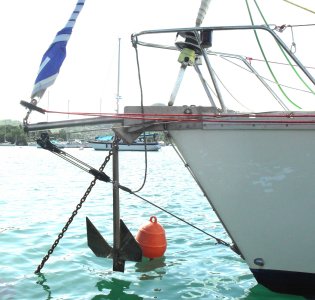 Poulie d'enroulement de la Drosse de Gennaker