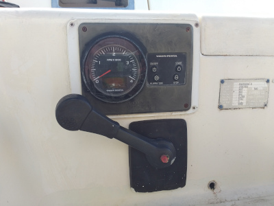 levier moteur et tableau de bord après 6 ans