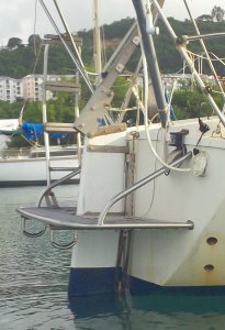 Plate forme de trois-quart