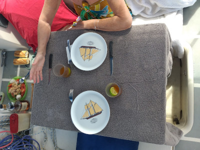 Table de cockpit servie